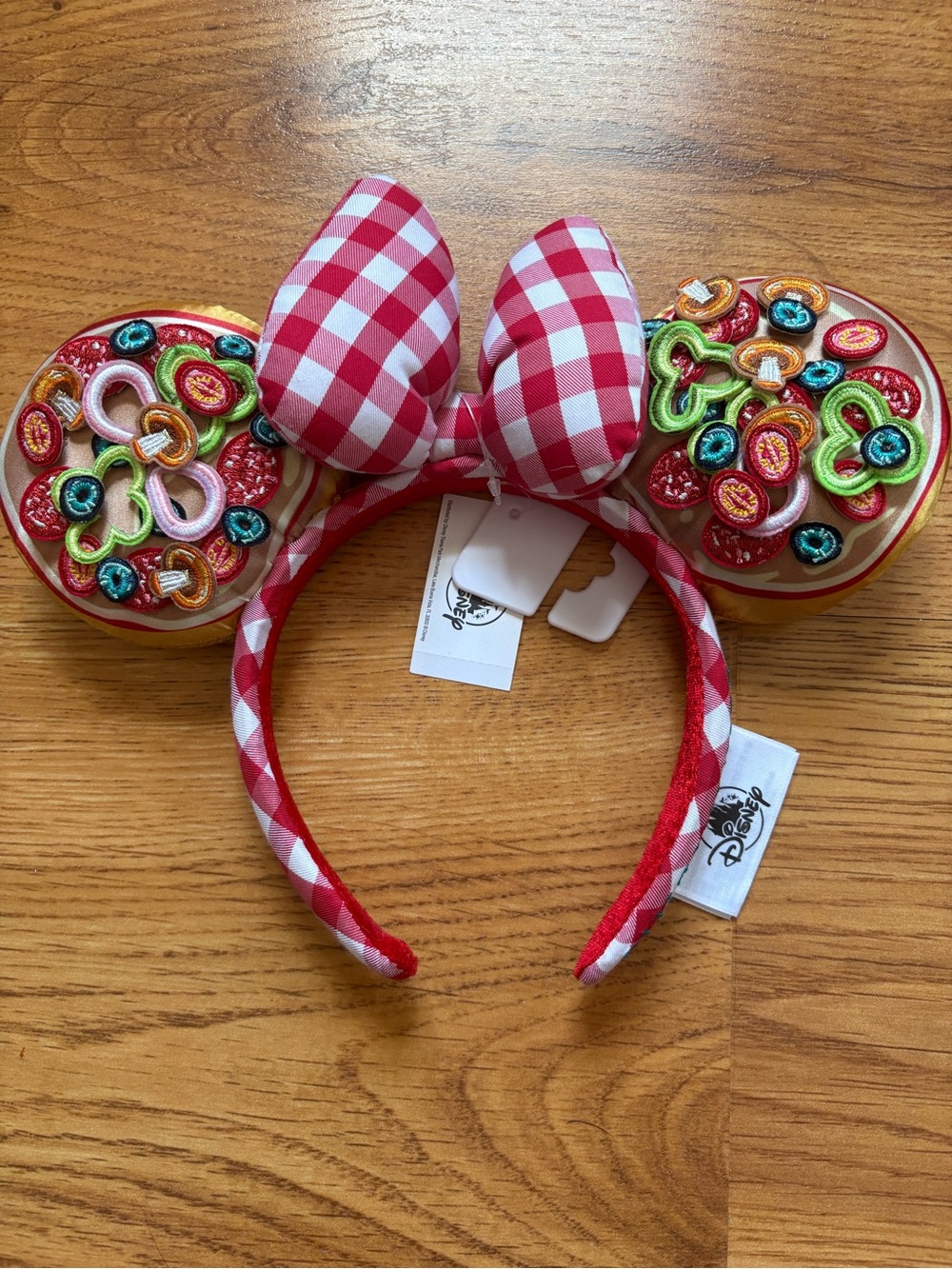 Disney Parks Minnie Ears Headband - Epcot Italy Pizza